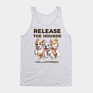 Release the cute Hound Dogs Tank Top